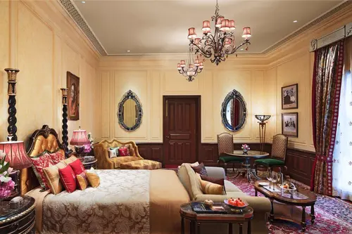 Taj Rambagh Palace, Jaipur - Rooms - 1496 Sqft 139 Sqmt Garden View King Bed 15