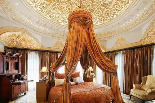 Taj Rambagh Palace, Jaipur - Rooms - 1798 Sqft 167 Sqmt Garden View King Bed 21