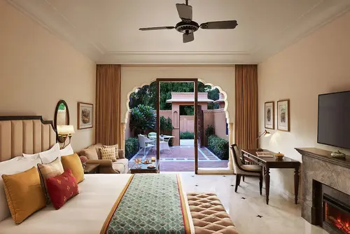 Taj Sawai Man Mahal, Jaipur - Rooms - 657 Sqft 61 Sqmt Courtyard View King Bed 20