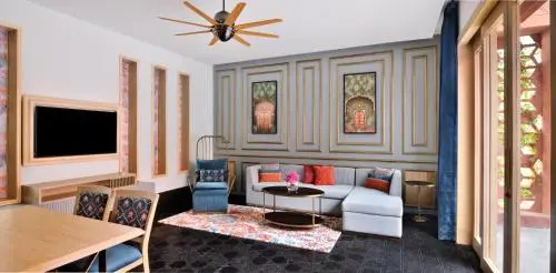 Taj Devi Ratn Resort & Spa, Jaipur - Rooms - 1894 Sqft 176 Sqmt Swimming Pool View King Bed 6