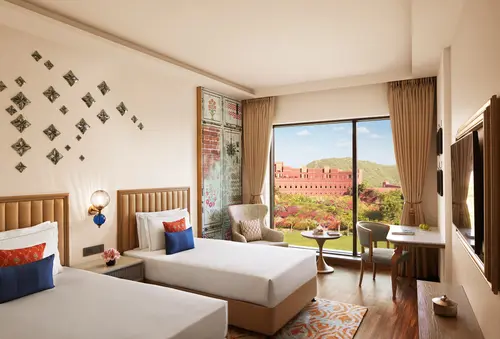 Taj Devi Ratn Resort & Spa, Jaipur - Rooms - 312 Sqft 29 Sqmt Garden View Single Beds 9