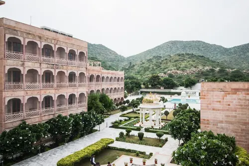 Taj Pratap Mahal, Pushkar - Overview - Facade 11
