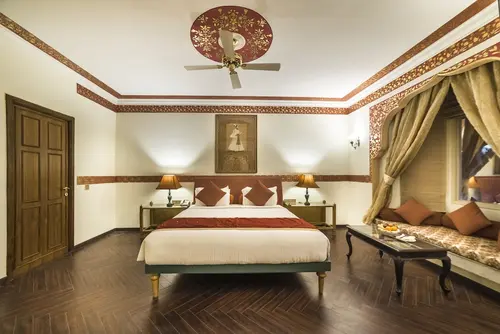 Fort Rajwada, Jaisalmer - Rooms - 790 Sqft 73 Sqmt King Bed 59