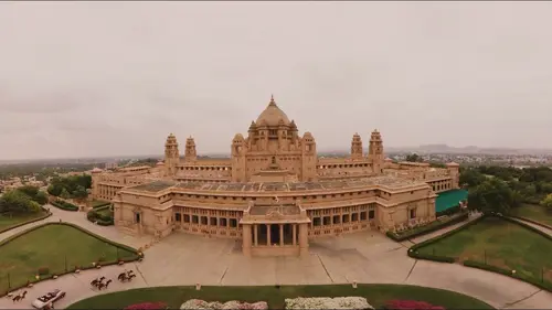 Umaid Bhawan Palace, Jodhpur - Overview - Entrance 23