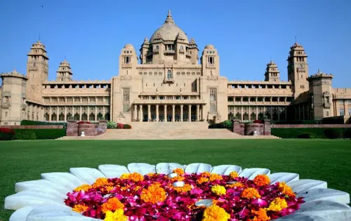 Umaid Bhawan Palace, Jodhpur - Overview - Facade 13