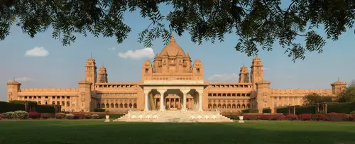 Umaid Bhawan Palace, Jodhpur - Overview - Facade 20