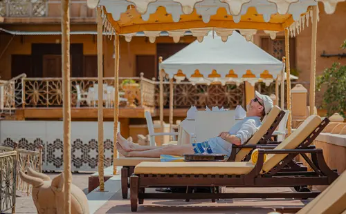 Ajit Bhawan Palace, Jodhpur - Overview - Outdoors 18