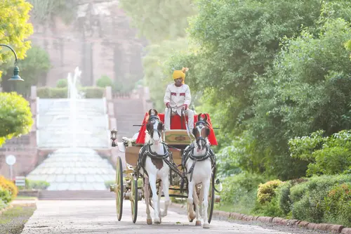 WelcomHeritage Bal Samand Lake Palace - Overview - Entrance 42