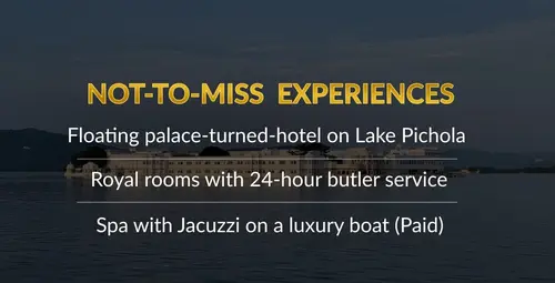 Taj Lake Palace, Udaipur - Overview - Facade 10