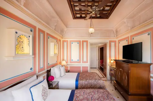 Taj Lake Palace, Udaipur - Rooms - 355 Sqft 33 Sqmt Single Beds 70