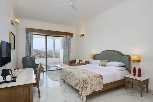 Fateh Vilas, Udaipur - Rooms - 572 Sqft 53 Sqmt Valley View Queen Beds 27