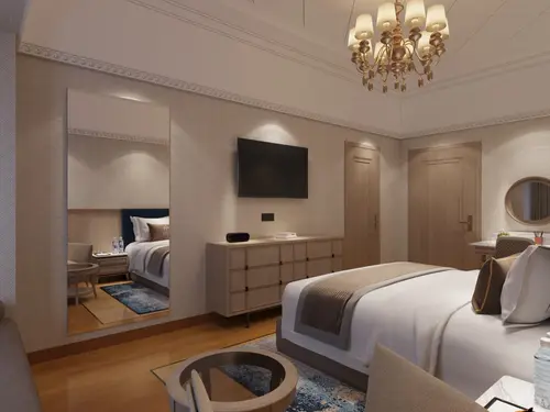 Wyndham Grand Udaipur - Rooms - 990 Sqft 92 Sqmt Mountainhill View King Bed 3