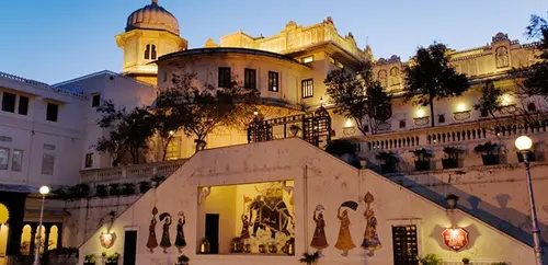 Shiv Niwas Palace, Udaipur - Overview - Facade 7