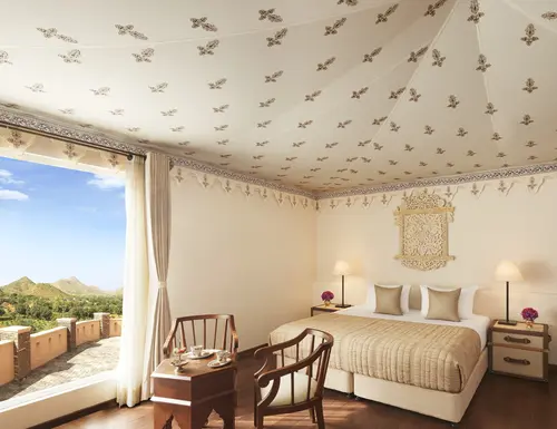 Taj Aravalli Resort & Spa, Udaipur - Rooms - 475 Sqft 44 Sqmt Mountain View King Bed 3