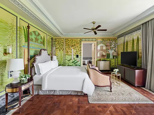 Raffles Udaipur - Rooms - 1292 Sqft 120 Sqmt Lake View King Bed 25