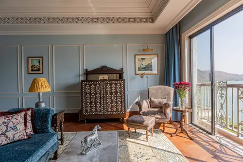 Raffles Udaipur - Rooms - 646 Sqft 60 Sqmt Lake View King Bed 4