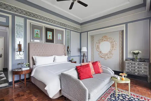 Raffles Udaipur - Rooms - 667 Sqft 62 Sqmt Lake View King Bed 18