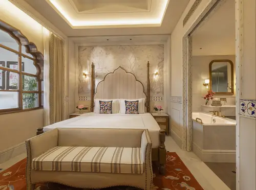 The Lalit Laxmi Vilas Palace Udaipur - Rooms - 990 Sqft 92 Sqmt Courtyard View King Bed 6