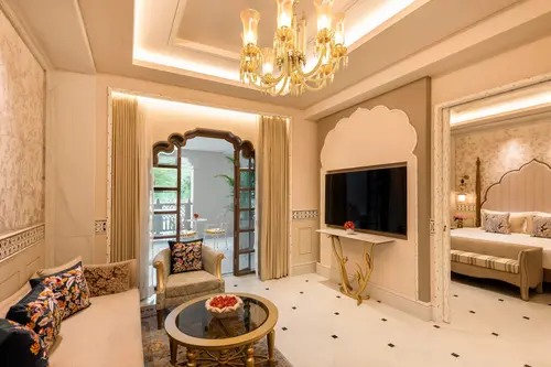 The Lalit Laxmi Vilas Palace Udaipur - Rooms - 990 Sqft 92 Sqmt Courtyard View King Bed 7