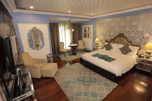 Radisson Blu Palace Resort & Spa, Udaipur - Rooms - 700 Sqft 65 Sqmt Jungle View King Bed 12