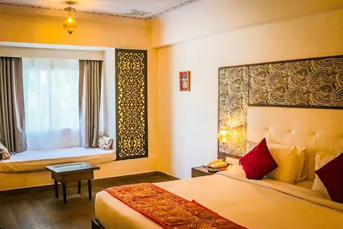 Bamboo Saa Resort & Spa, Udaipur - Rooms - 330 Sqft 31 Sqmt Mountain View King Bed 4