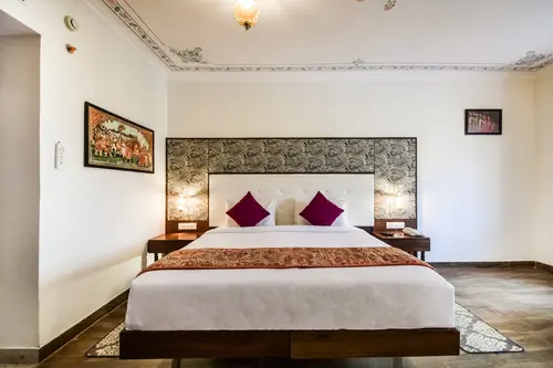 Bamboo Saa Resort & Spa, Udaipur - Rooms - 330 Sqft 31 Sqmt Mountain View King Bed 8