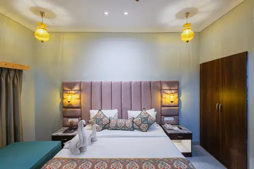 Bamboo Saa Resort & Spa, Udaipur - Rooms - 340 Sqft 32 Sqmt Mountain View Double Bed 36