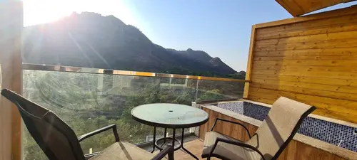 Bamboo Saa Resort & Spa, Udaipur - Rooms - 450 Sqft 42 Sqmt Mountainhill View King Bed 86