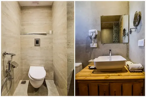 Bamboo Saa Resort & Spa, Udaipur - Rooms - Washroom 109