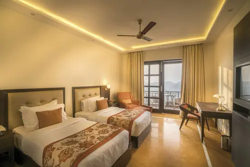 Mahua Bagh Resort, Kumbhalgarh - Rooms - 350 Sqft 33 Sqmt Mountain View Kingbed 26