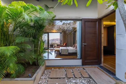 Mahua Bagh Resort, Kumbhalgarh - Rooms - 900 Sqft 84 Sqmt Mountain View King Bed 1