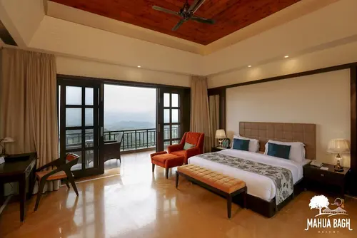 Mahua Bagh Resort, Kumbhalgarh - Rooms - 900 Sqft 84 Sqmt Mountain View King Bed 11