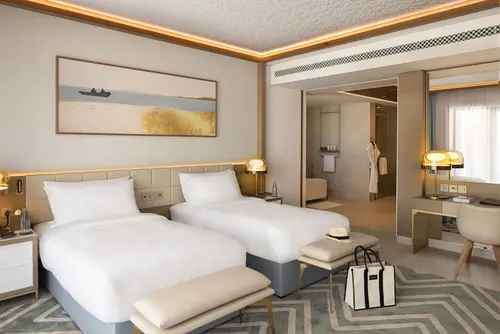 Jumeirah Gulf of Bahrain Resort & Spa - Rooms - 646 Sqft 60 Sqmt Water View Twinbed 30