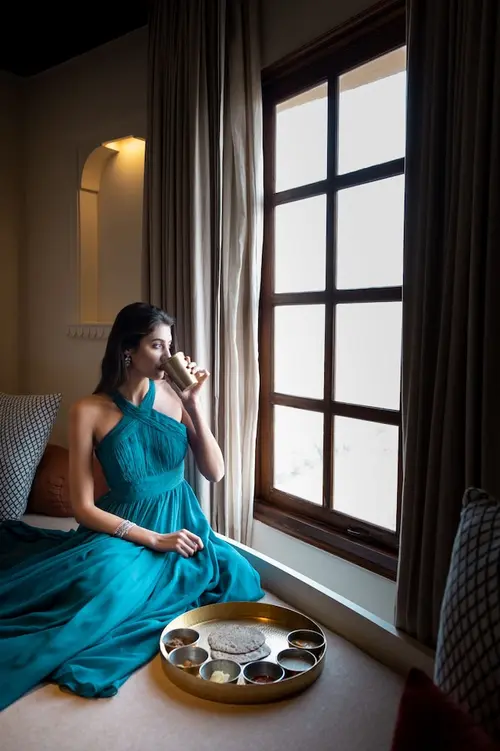 Alila Fort Bishangarh - Rooms - 915 Sqft 85 Sqmt Countryside View King Bed 73