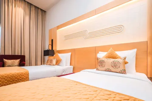 Ananta Spa & Resort Jaipur - Rooms - 650 Sqft 60 Sqmt Mountain View Single Beds 4