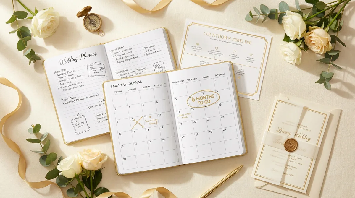 Destination Wedding in 6 Months - Complete India Planning Checklist (2026)