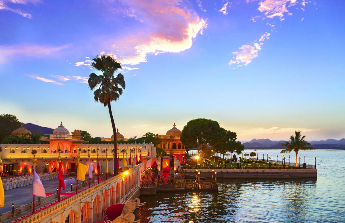 Jagmandir Island Palace, Udaipur  -  wedding venue in Udaipur